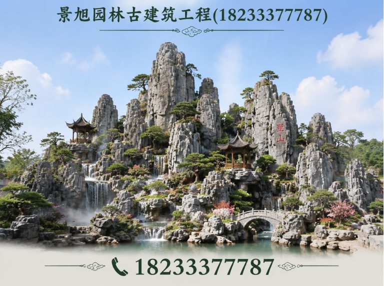 涿州市仿古牌楼展示图